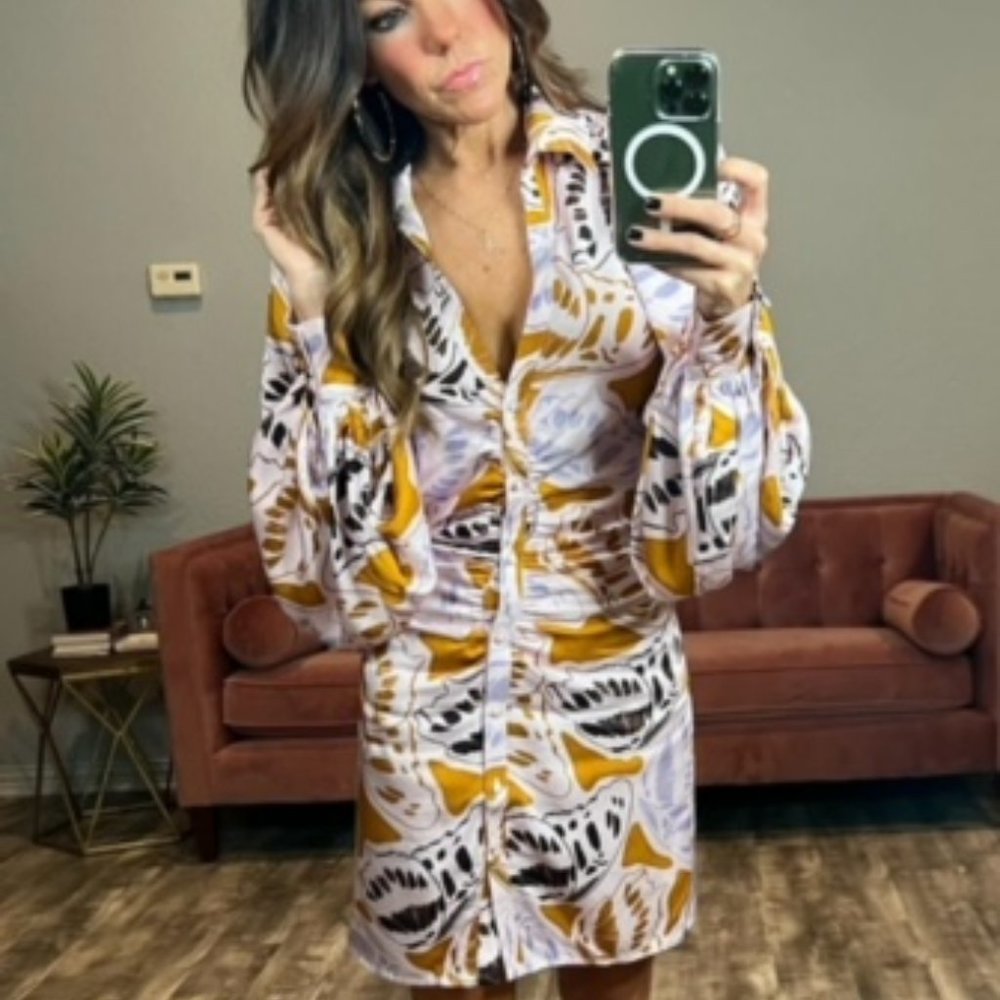 NWT Esmeralda Mini Dress For Love & Lemons